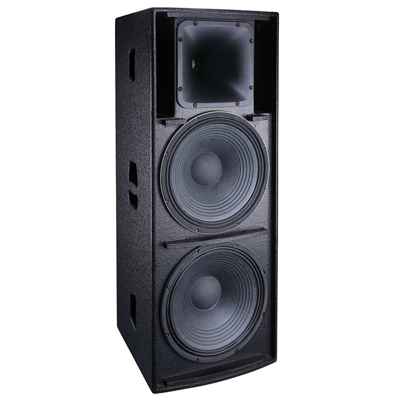 900 Watt Dual 15 Inch Plywood Speaker Box Two Way Full Range Sound System