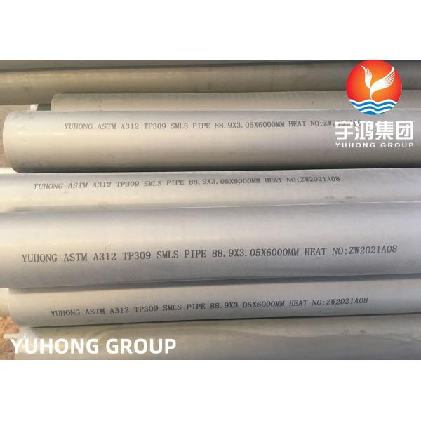 ASTM A312 TP309 TP316L TP304 Тяжелая толщина стены Нержавеющая сталь Бесшовная труба
