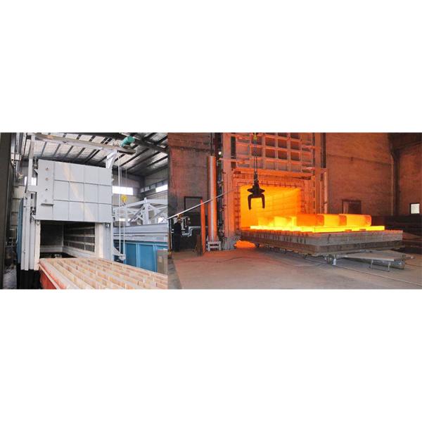 Металл загерметизированной камеры стальной закаляя тип печь вагонетки печи обработки топления
