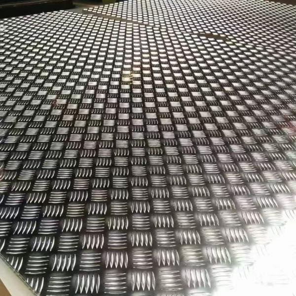 Non Slip Diamond Aluminium Checkered Sheet
