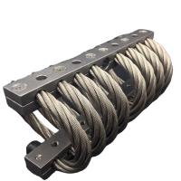 Isolador de amortecimento de vibrações de fios de enidina para equipamentos elétricos