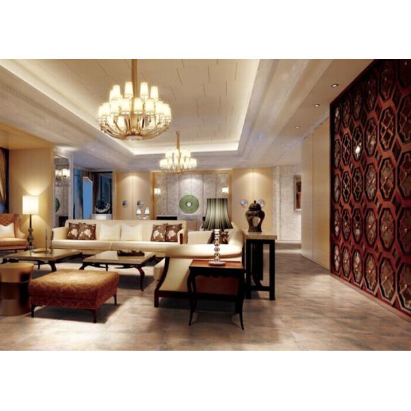 Покрашенная вручную плитка фарфора взгляда цемента, яркие плитки пола 300x300