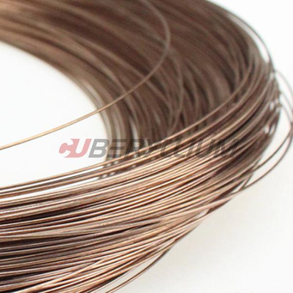 (Qbe2.0) o bronze de berílio CuBe2 prende 0.1-0.8mm para a eletrônica da elevada precisão