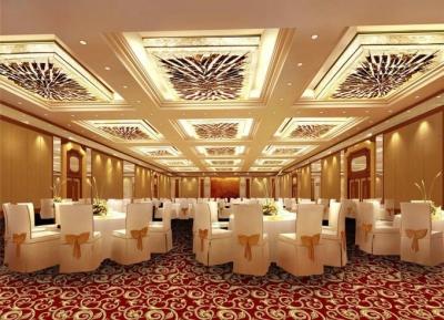 Commercial Hotel Carpet Flooring / Wilton Royal Carpet Jacquard Style