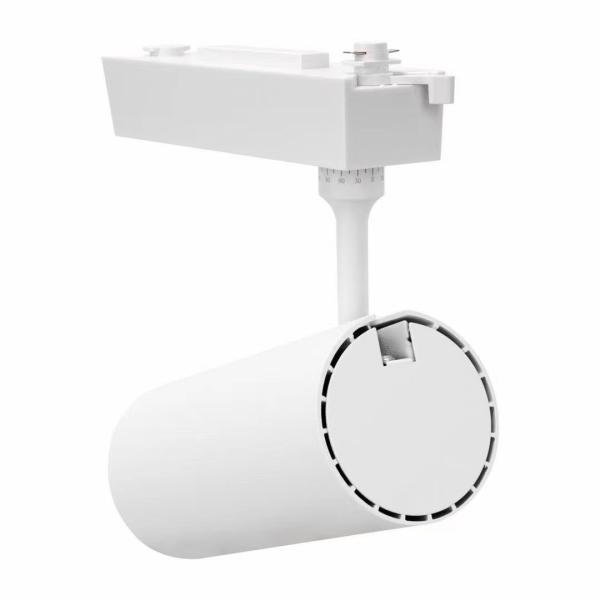 White LED Kitchen Ceiling Track Lighting , AC85-265V Spotlight Track Lighting