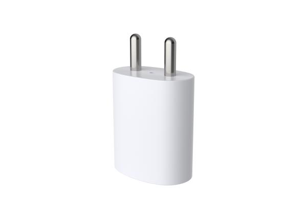 Safety Design 5W 5V Travel Charger 59.4*40.2*23mm With Indian Plug