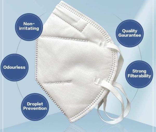 Convenient KN95 Antibacterial Face Mask Non Irritating For Personal Protection