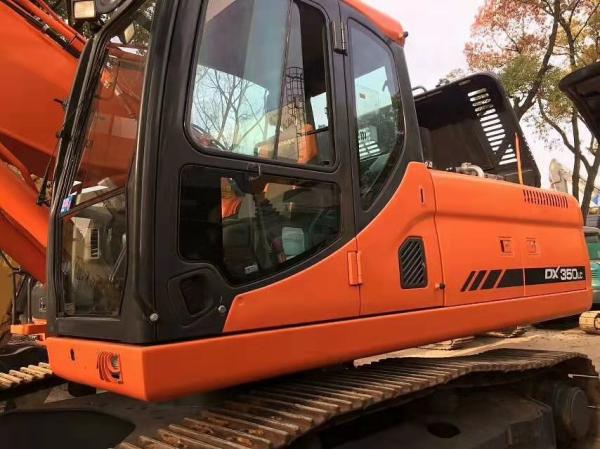 Máquina escavadora da esteira rolante de DX350 Doosan