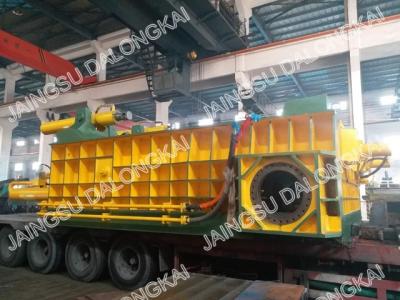 Alta velocidade de empacotamento principal dobro da máquina da prensa da sucata do cilindro/máquina da sucata