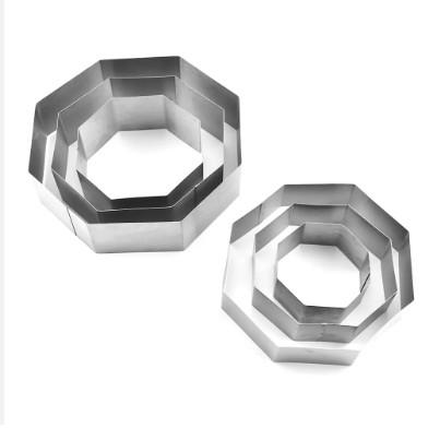 OEM Mousse Cake Ring Equipamento de padaria comercial Mousse Ring redondo