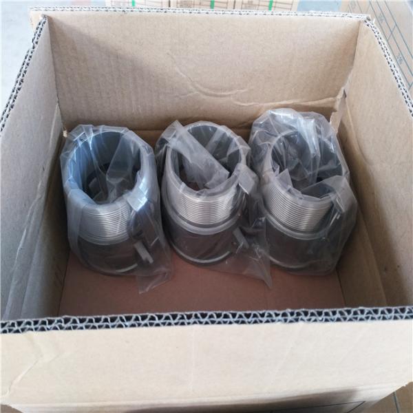 Штепсельная вилка головы наговора штуцера трубы трубопровода нержавеющей стали