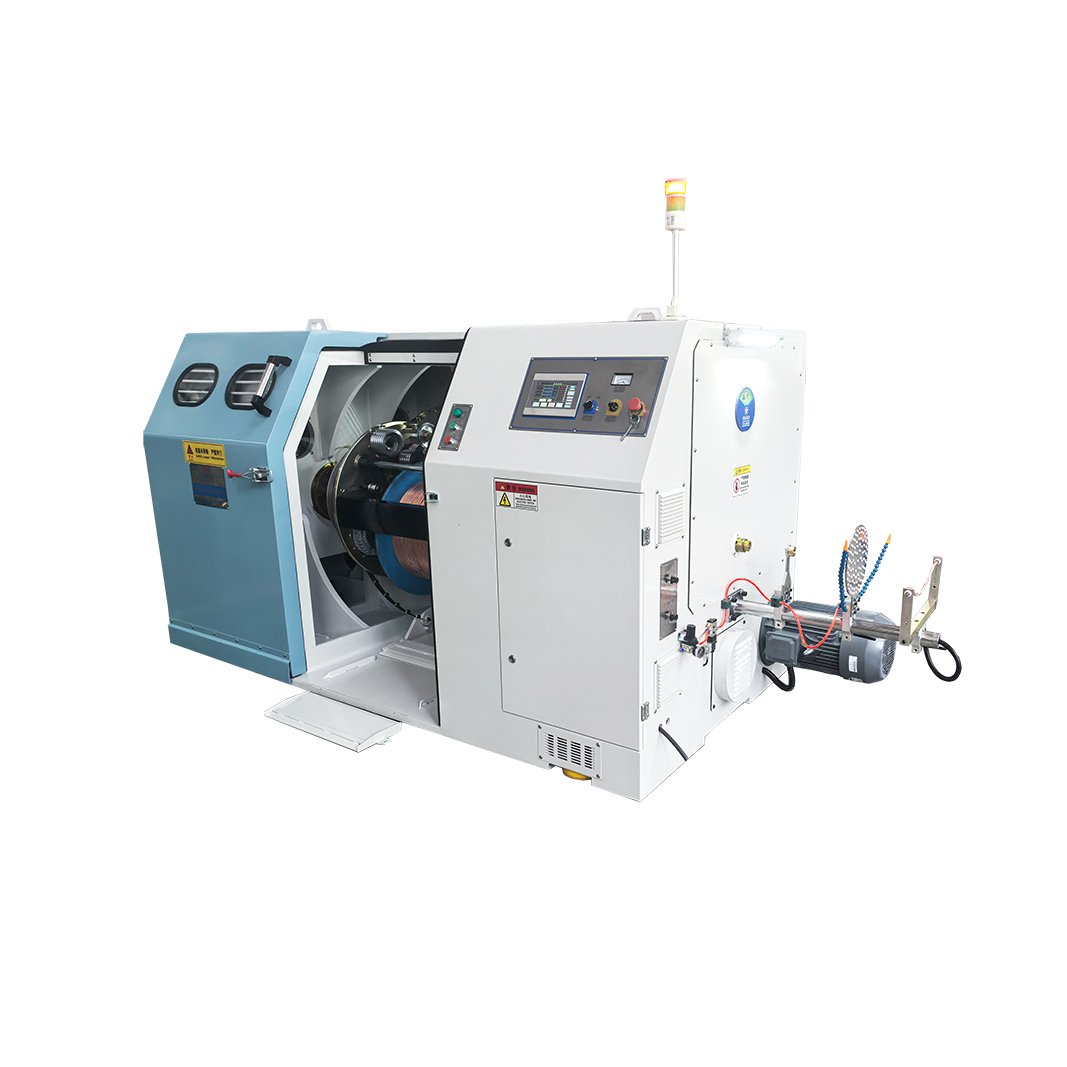 Adjustable Traversing Width Double Twist Bunching Machine High Speed Lay Length Custom Wire Stranding