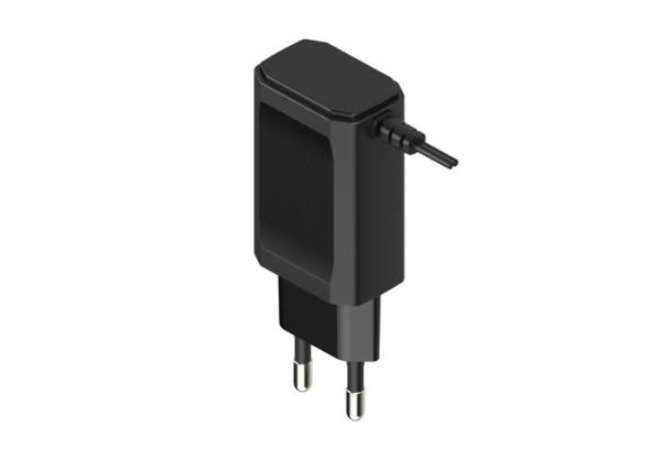 Montagem universal preta 5W da parede da fonte de alimentação - 12W 47 - 63Hz para o carregamento do telefone