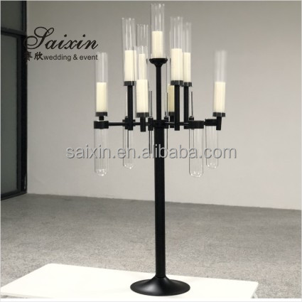 13 Очки для ветвей рук Металл Золото Вечерняя свеча Металл и кристалл Свеча для свечей