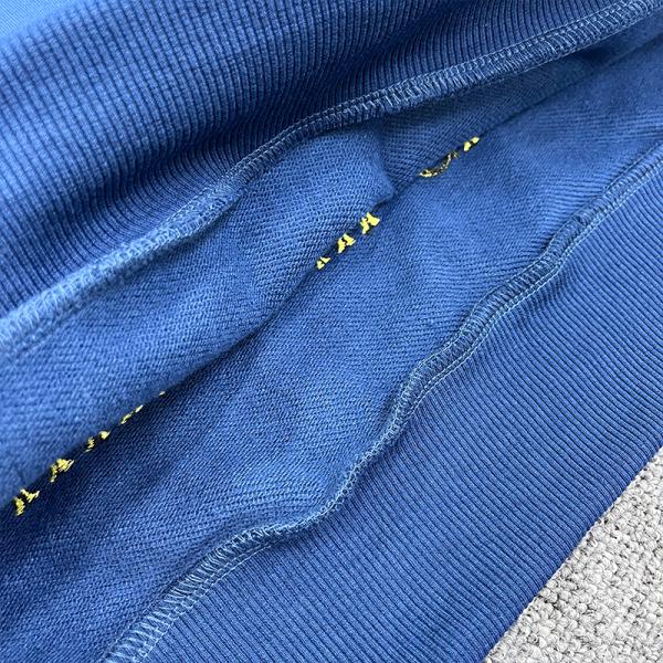 Ensembles de survêtement de jogging personnalisés en tissu de coton avec sweat à capuche à logo brodé et pantalon de survêtement à jambes larges