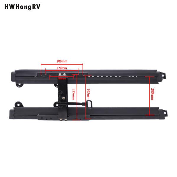 Motorhome CAR SEAT SLIDE RAIL van seating ADJUSTING RUNNERS RV seats BUCKET SEATS KIT CARS CAMPER VANS