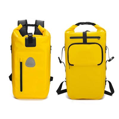 La sacoche imperméable humanisée met en sac le sac arrière de support de la bicyclette 17L antipoussière