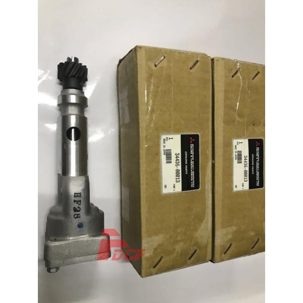 Diesel Engine S4F Original Oil Pump 34435-00013 For Excavator Parts