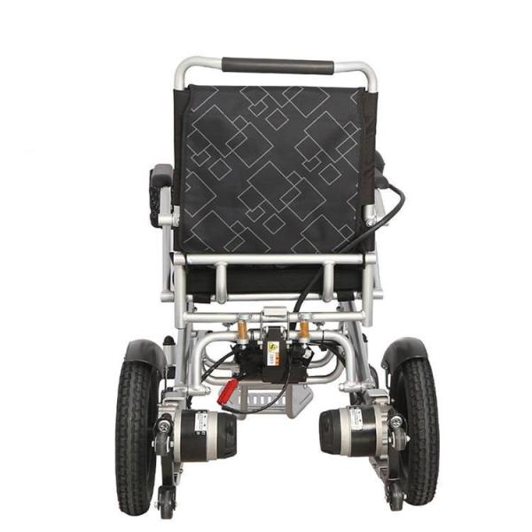 Disabled Light Folding Electric Wheelchair Elderly Electric Travel Wheelchair 950*600*930mm