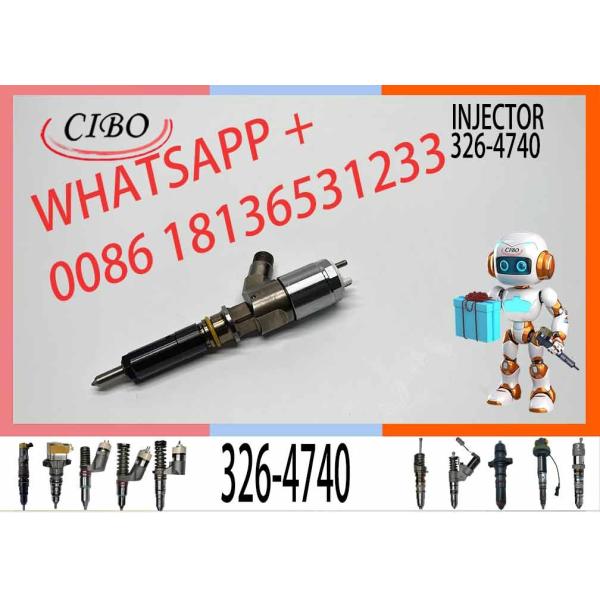 WEIYUAN high quality Refurbished injector 326-4740 32E61-00022 for C4.2 engine