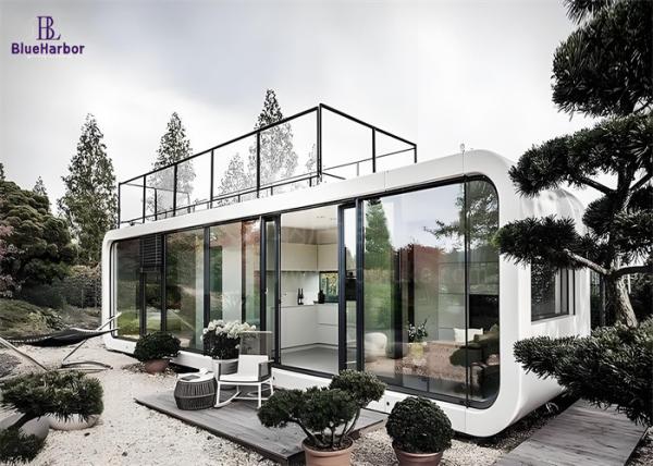 Prefabricated Space Capsule Houses Combined Fully Equipped