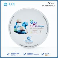 Linha central dos blocos 5 da zircônia 3D pro para esquivar-se discos da zircônia das máscaras para o sistema do CAD CAM