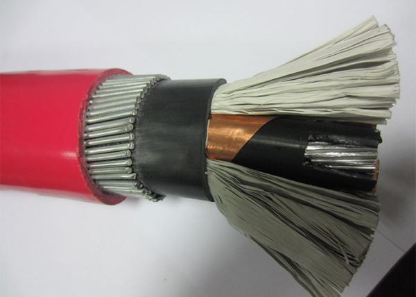 XLPE / CU / PVC Metallic Screen 11KV 300 Sqmm Underground Medium Voltage Power Cables