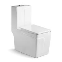 Céramique Blanc Wc Un Pièce Sanitaire Toilette Ensemble de Séat Bowl pour salle de bain de l' hôtel