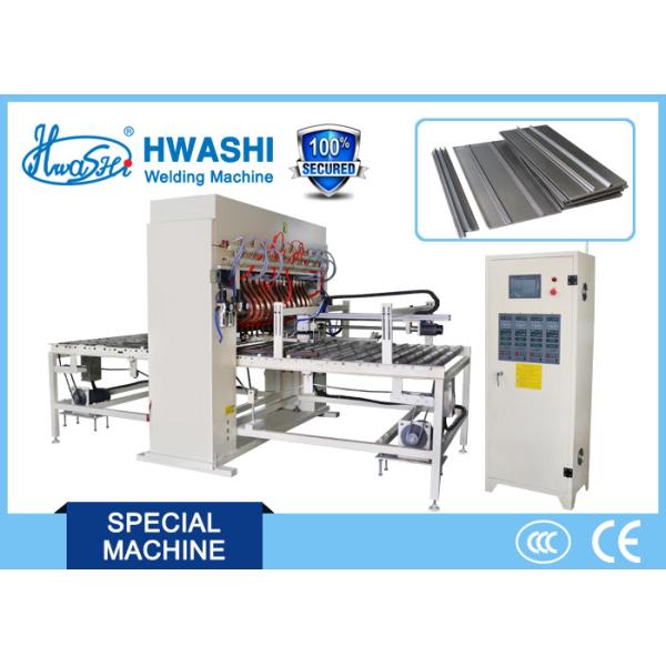 Máquina múltiple de la soldadura por puntos de los refuerzos de la estantería de la exhibición con el sistema del CNC