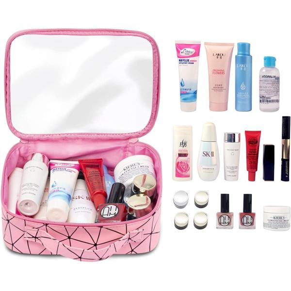 Toiletry Travel Bag Water Resistant Makeup Cosmetic Bag Travel Organizer