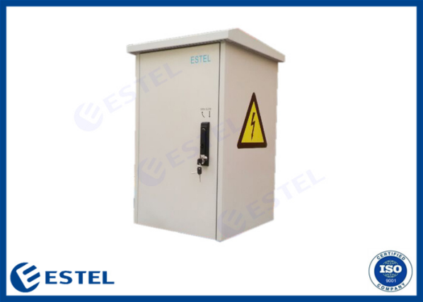 Three Point Lock 19 inch 13U Rack Rustproof IP55 Hot Dip Galvanized Steel