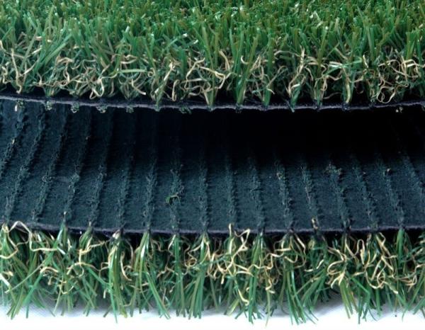 PE Grama de colocação artificial Dtex 12000 para campos desportivos com diâmetro 5/8'