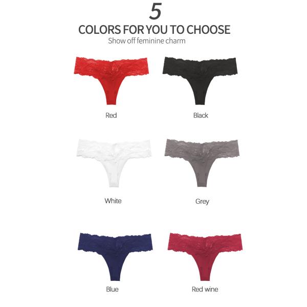 Las bragas de nylon del inconformista con los escritos atractivos ultra suaves del encaje elástico del cordón ven a través de las prendas íntimas de las bragas