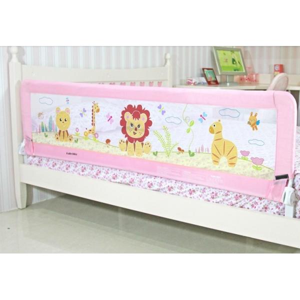Adjustable Folding Portable Kids Bed Guard Rails , Toddler Bed Side Rails