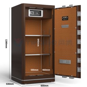 H50.5inch Home Safe Box Digital Biometric Fingerprint Lock Best Home Safe