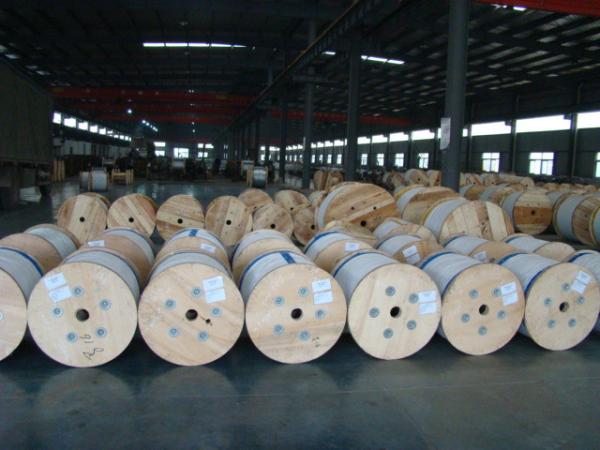 7 X 1.2 Mm Heavy Galvanized Steel Wire Strand High Tensile Strength For Optical Cable