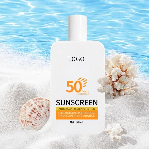 Mulheres Rosto Seco Pele Beleza Cosméticos Protetor solar SPF 50 Creme Gel protetor solar leve