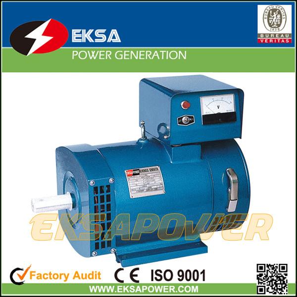 ST single phase STC three phase Serise Brush Alternator AC Electric Generator Set 3kw To 50kw price list for Family