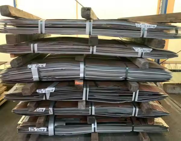 Hojas de acero galvanizadas para aplicaciones industriales y de construcción con nuestros servicios de procesamiento de materia prima y procesamiento de acero