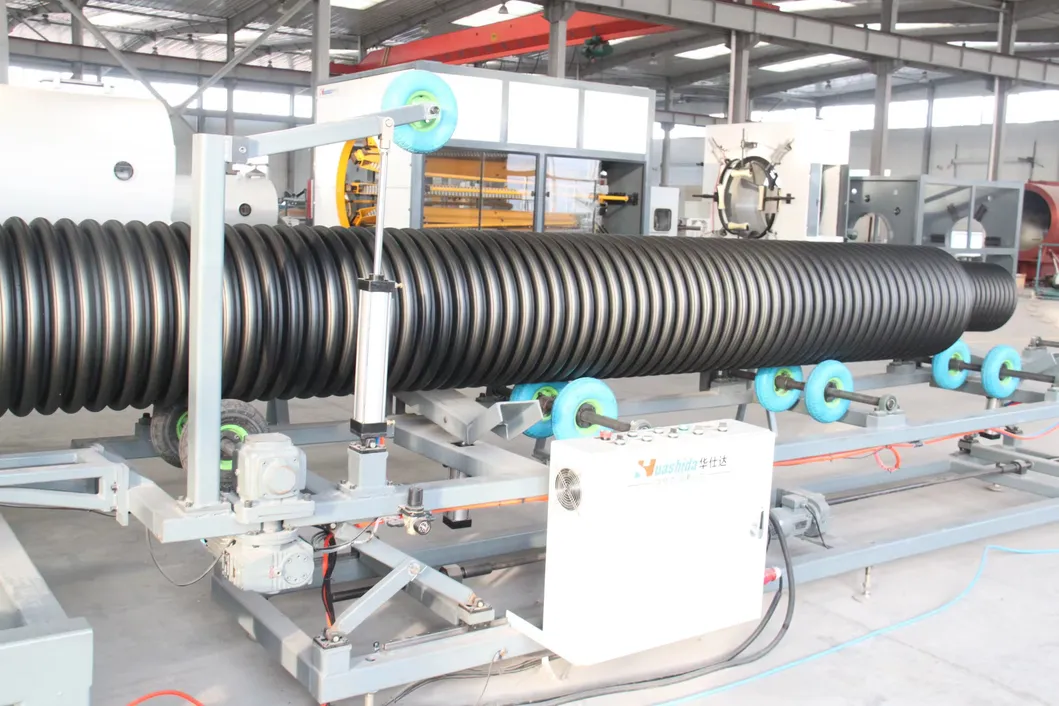 DWCP Series High-Speed Water-Cooled Double Wall Corrugated Pipe Manufacturing Machine for Urban Drainage