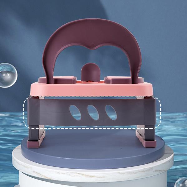 Black Kids Portable Baby Potty Training Toilet for Outdoor Camping Car Travelling