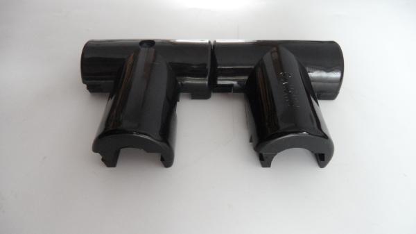 Standard T Connector Black PA6 Playground Spare Parts