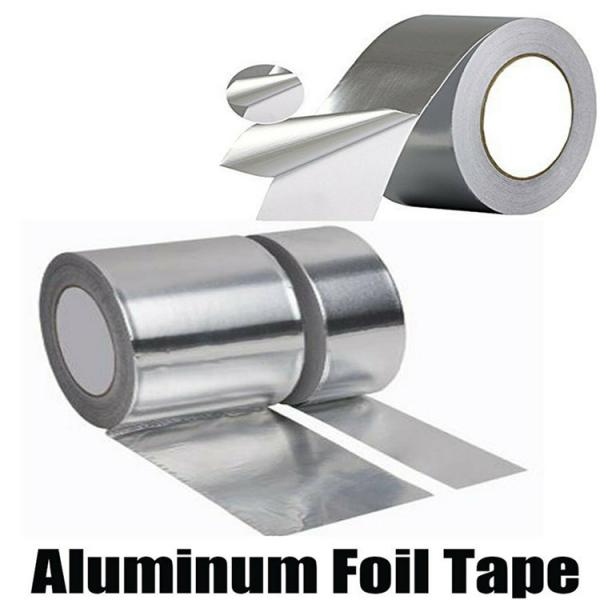 30 Micron Aluminum Foil Tape for HVAC Duct Sealing and Moisture Barrier Applications