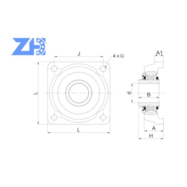 SLMS 308 MR 3L - CE066 CE066 Pillow Ball Bearing Units Cylindrical Bore Type