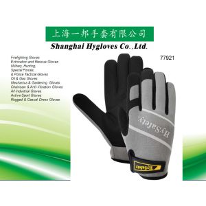 Отражательный прочный синтетический кожаный CE EN388 аттестовал ленту wWith волшебную отражательную