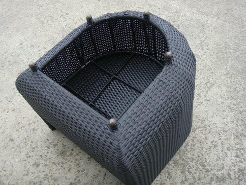 3 Seat - 4 Seat Aluminum Frame Fashion Outdoor Rattan Sofa Set