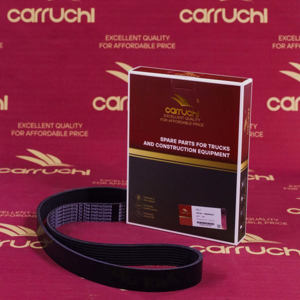CARRUCHI KM0800022 8PK1043 WD615.47 sinotruk howo VG1038060026 FAN BELT