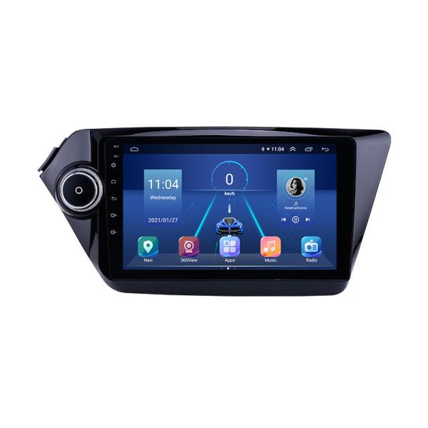 Android 10 Touch Screen Quad Core Car WIFI GPS Rádio Estéreo Vídeo Áudio Para Kia K2 RIO 2011- 2015 Car DVD Player