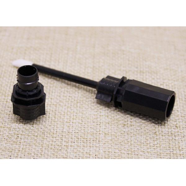 Мешок алюминиевого макияжа косметический загерметизировал Споут стержня с щеткой губной помады/туши