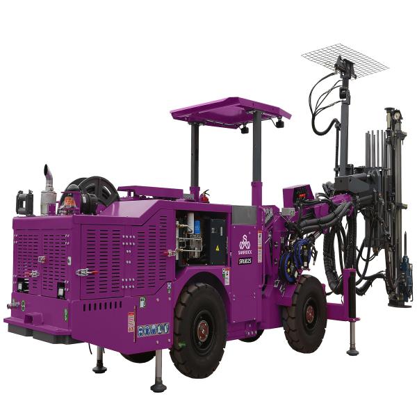 Estação de perfuração subterrânea de túneis Equipamento de mineração Estação de perfuração de buracos hidráulicos Jumbo